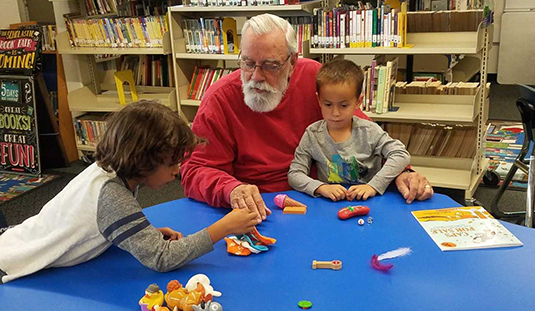 Family Reading Program, Peavine Library, Nevada