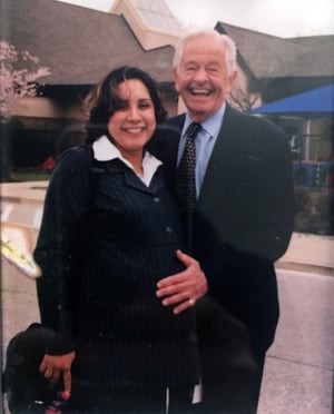 Lynette Fraga and Dr. Berry Brazelton