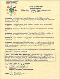 Otter Tail County Proclamation