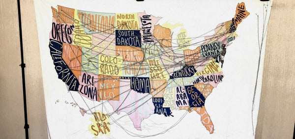 Networking Map at Leadership Institute