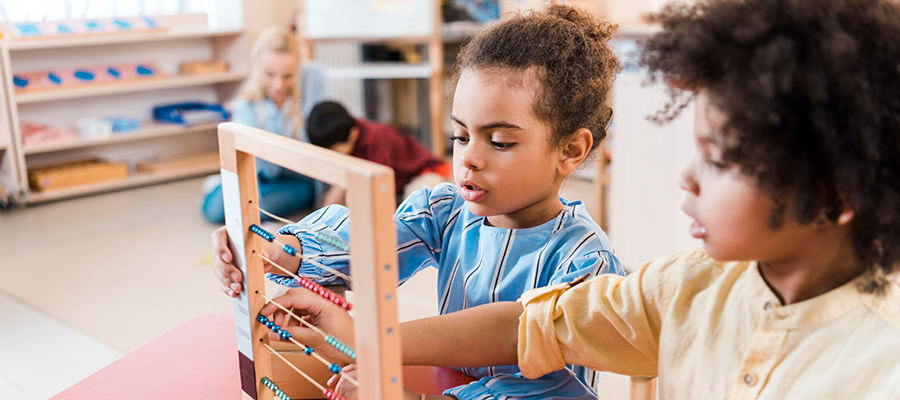 african american children at school