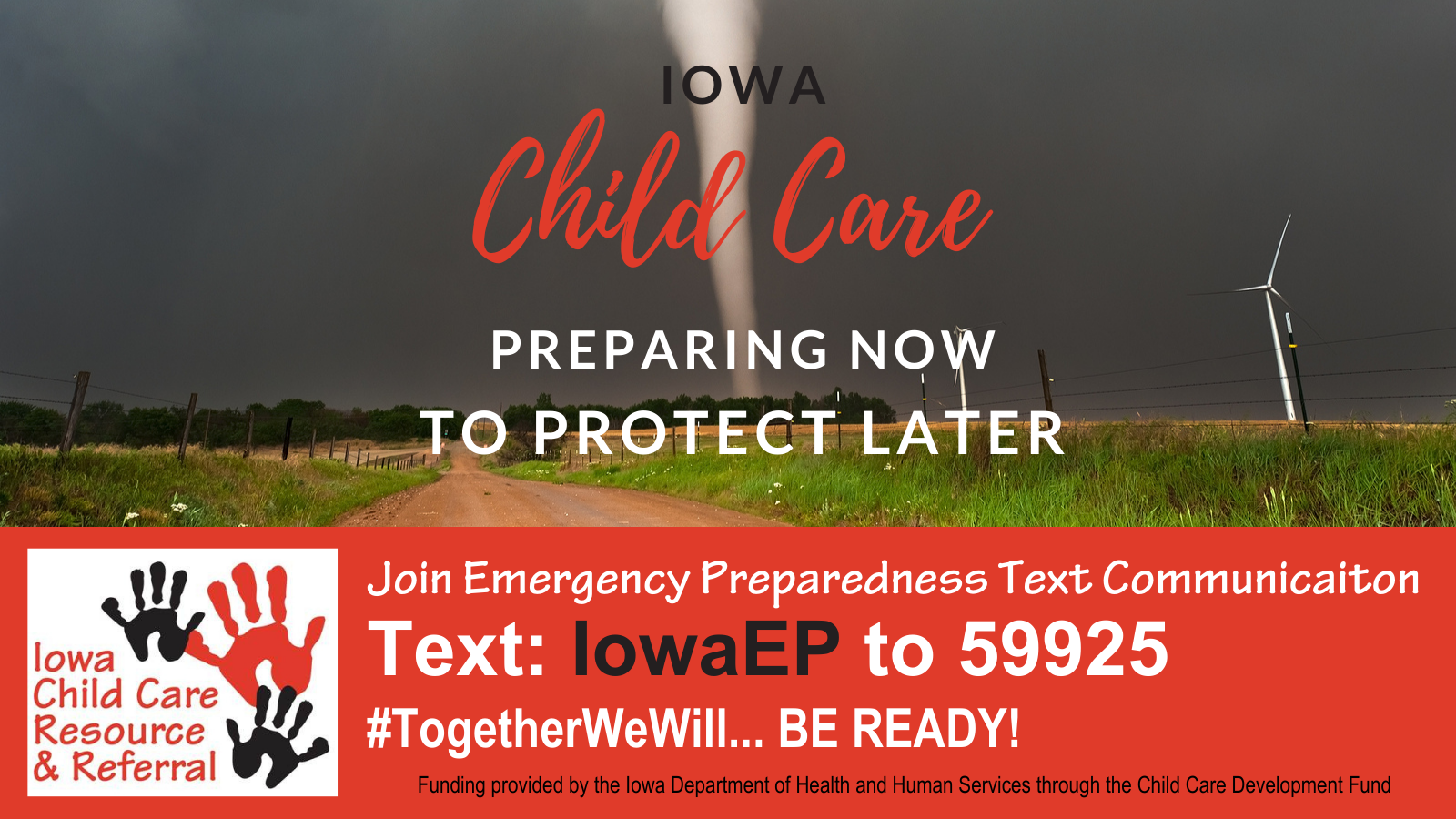 Guest Blog: Iowa CCR&R’s Emergency Preparedness Campaign